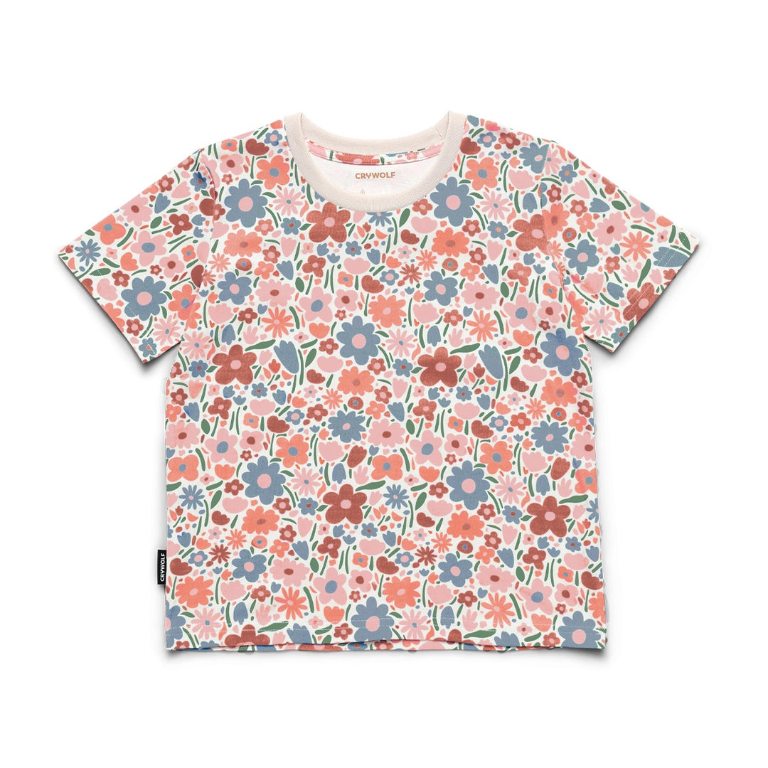 Crywolf Sun Smart T-Shirt -  Flower Market