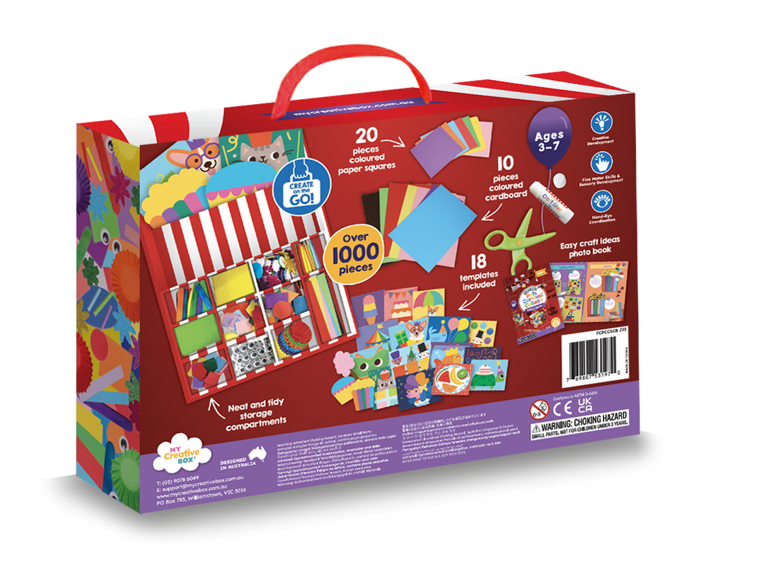 Pets Carnival Collage Sensory Craft Box