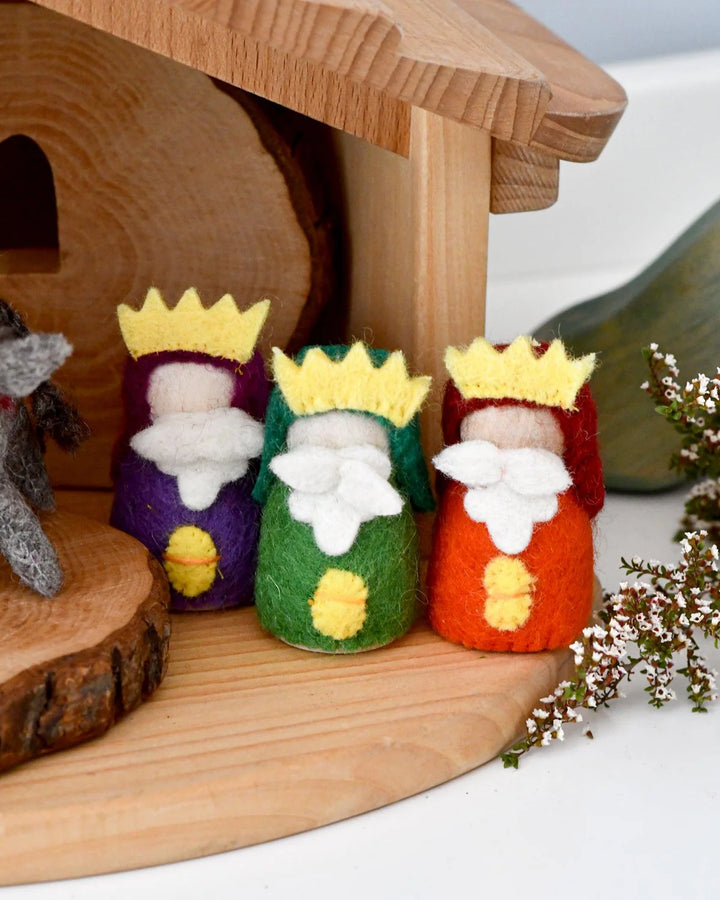 Tara Treasures Felt Nativity Peg Dolls Set