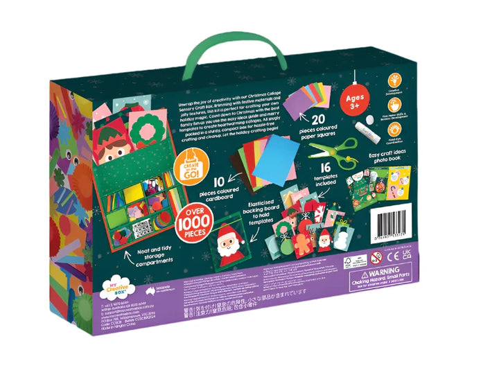 Christmas Collage Sensory Craft Box