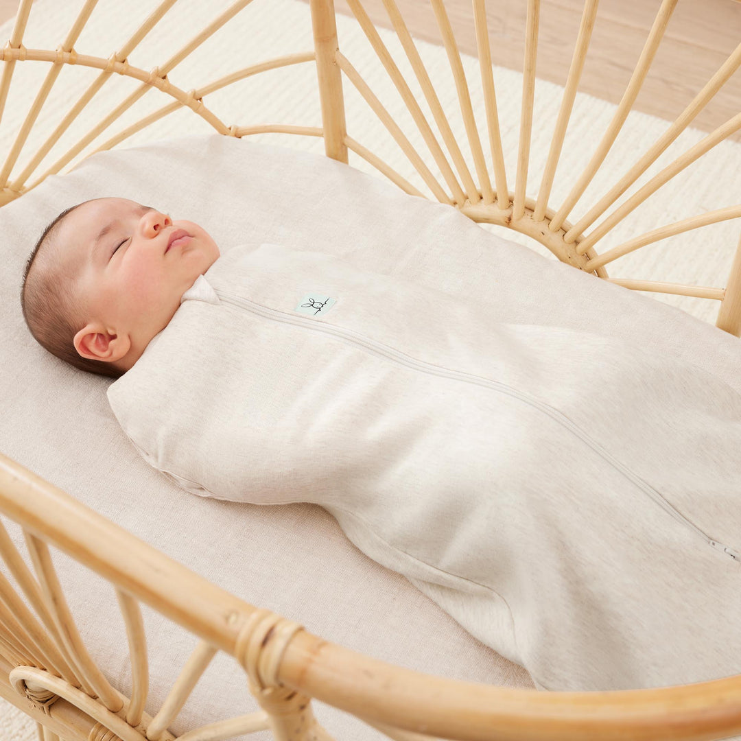 ergoPouch Cocoon Swaddle Bag  0.2 TOG - Oatmeal Marle