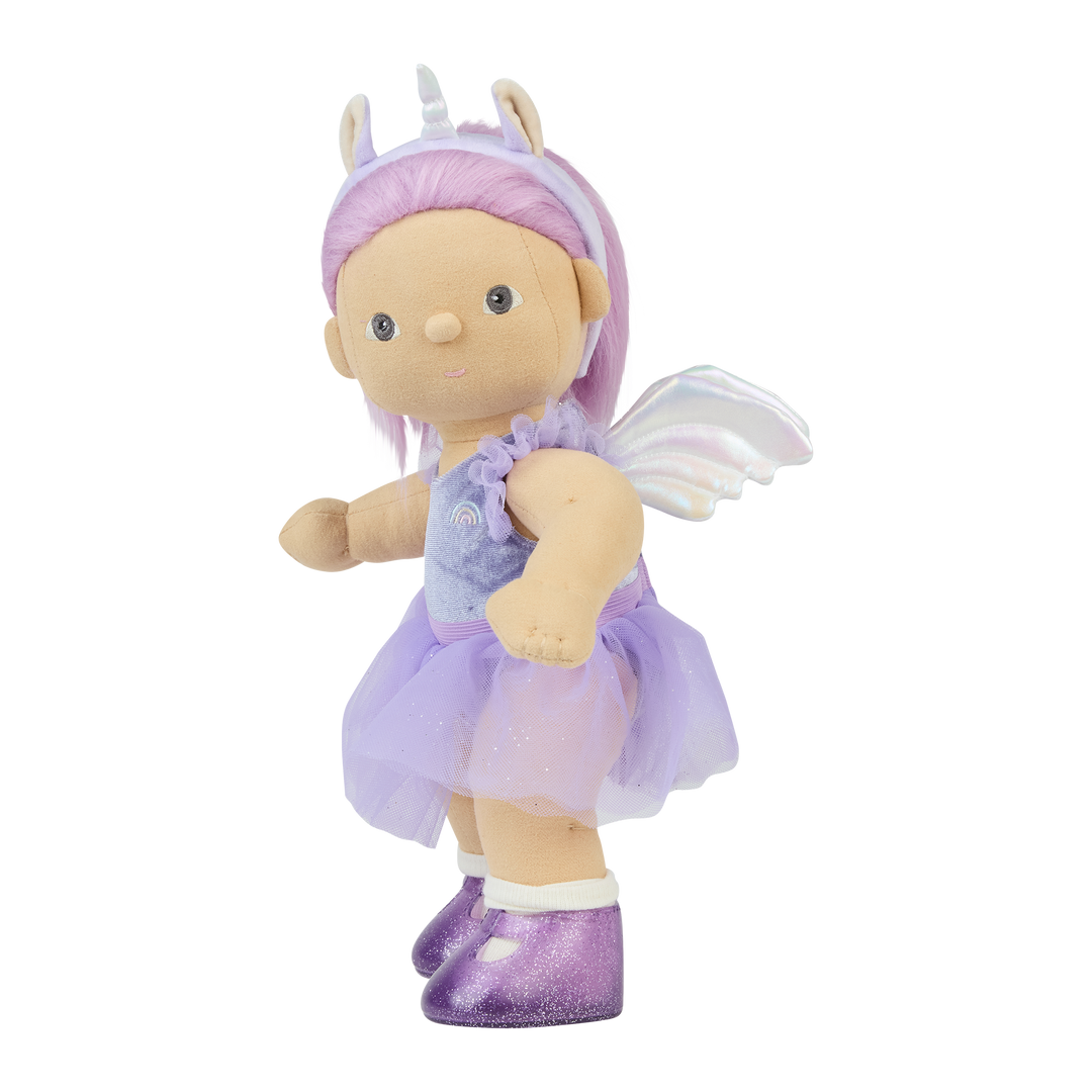 Olli Ella Unicorn Dream Dinkum Doll - Violet