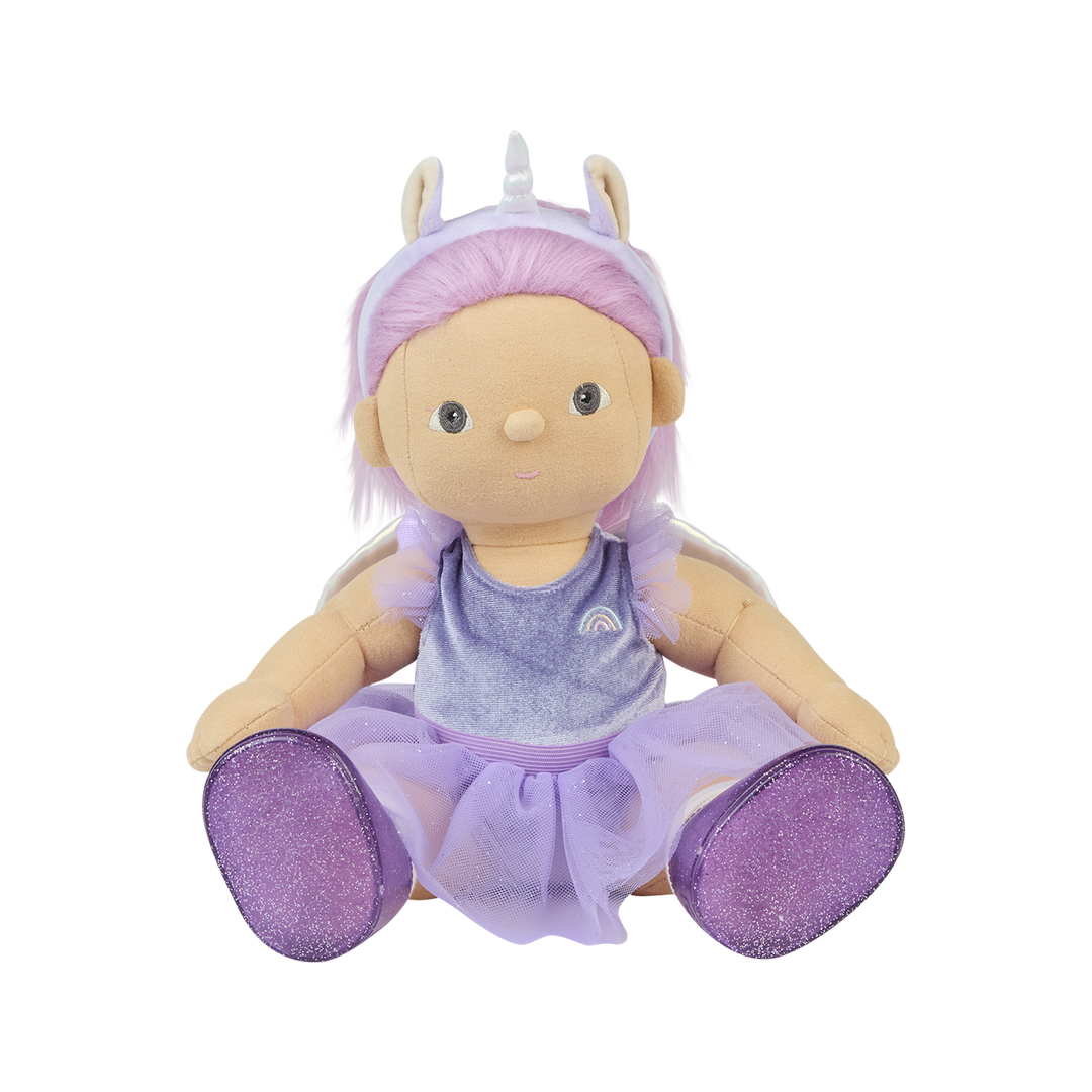 Olli Ella Unicorn Dream Dinkum Doll - Violet