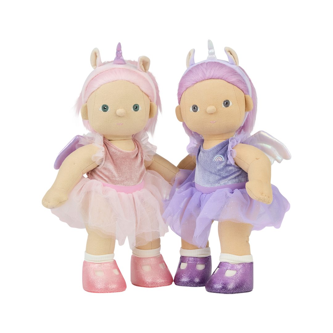 Olli Ella Unicorn Dream Dinkum Doll - Violet