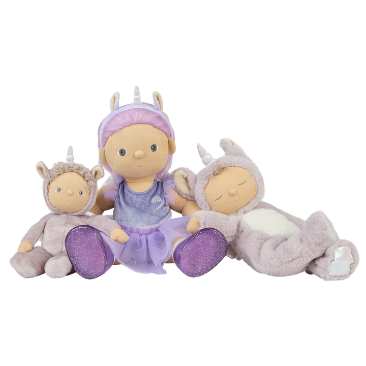 Olli Ella Unicorn Dream Dinkum Doll - Violet