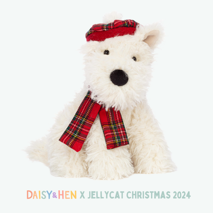 Jellycat Winter Warmer Munro Scottie Dog