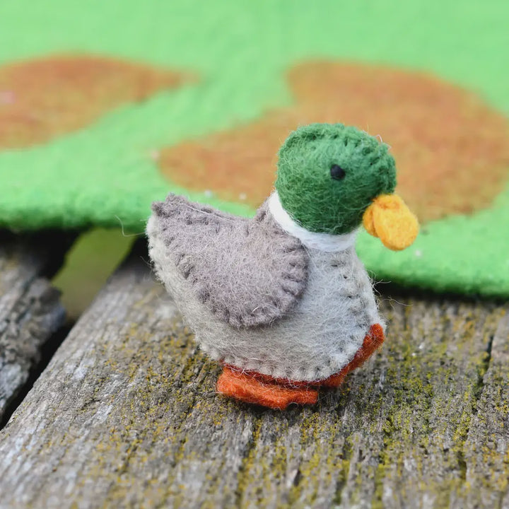 Tara Treasures Felt Duck Farm Animal Toy