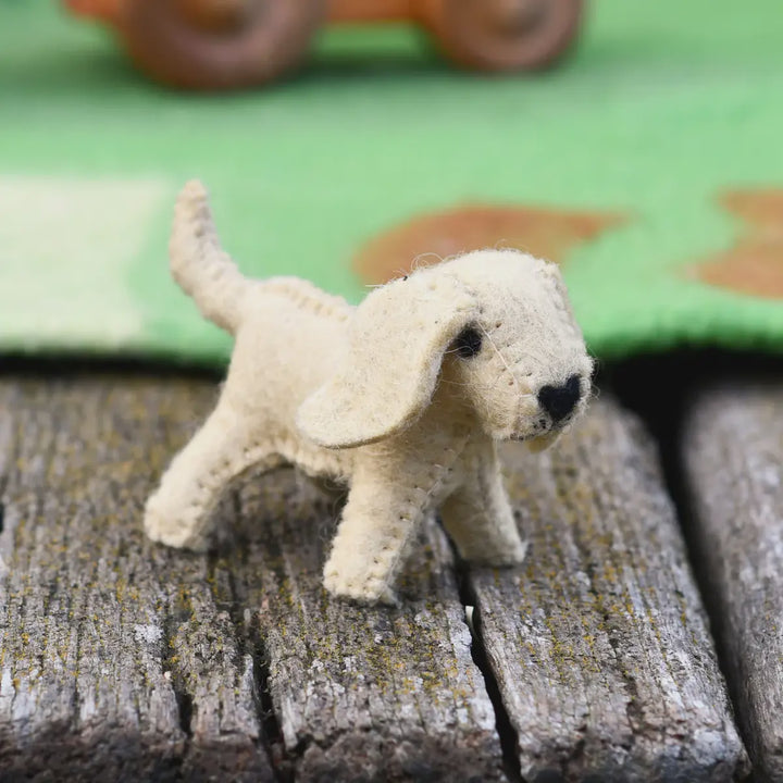 Tara Treasures Felt Dog Farm Animal Toy