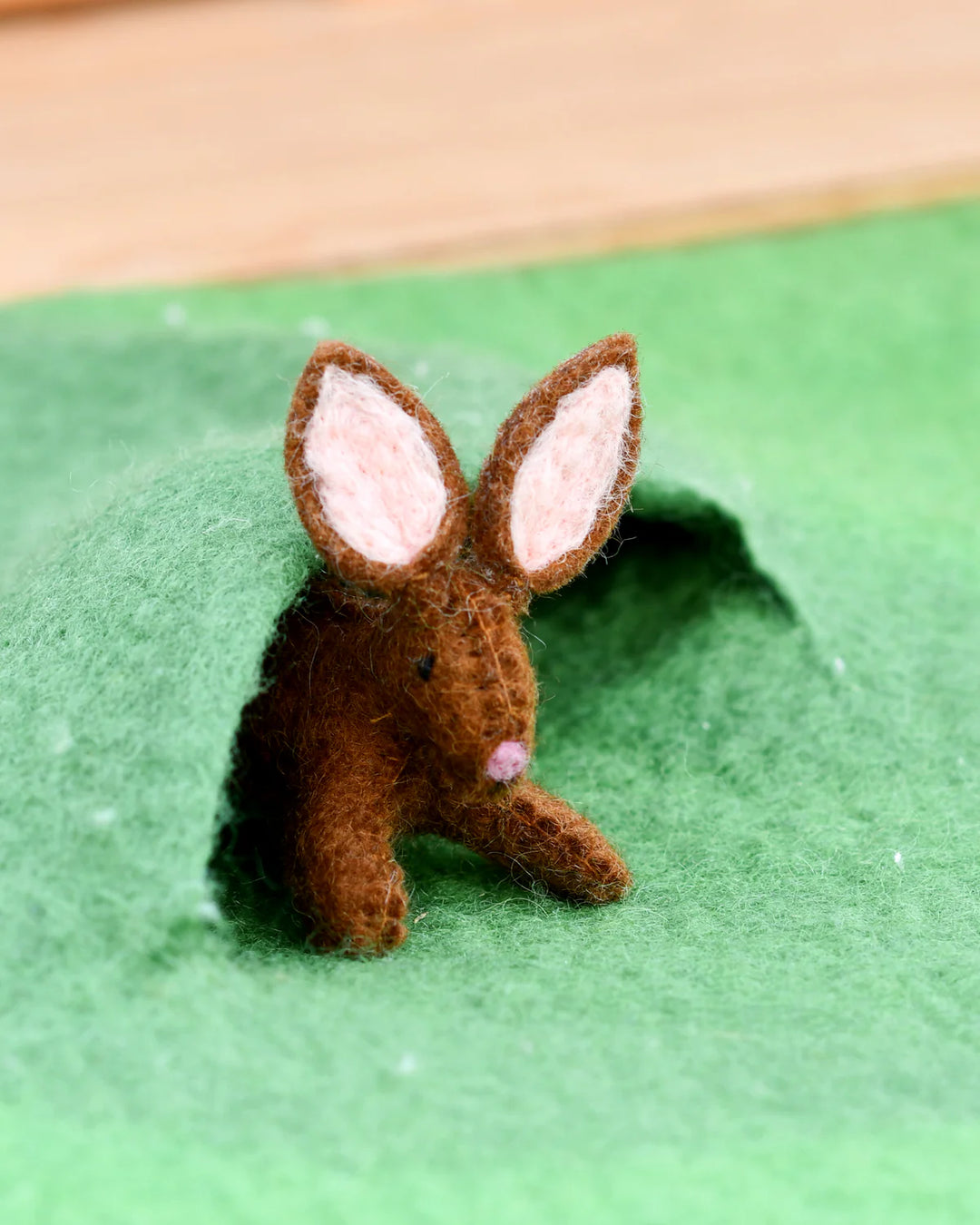 Tara Treasures Felt Rabbit Farm Animal Toy