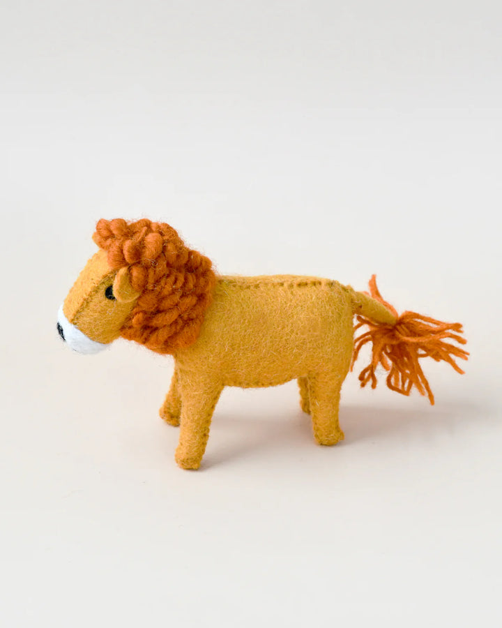 Tara Treasures Felt Lion Soft Toy for Safari Play