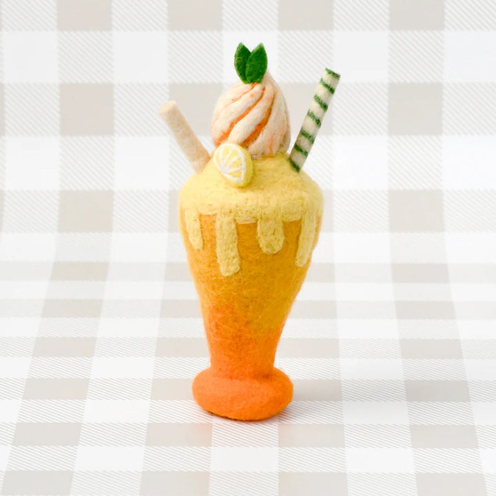 Tara Treasures Felt Mango Milk Shake