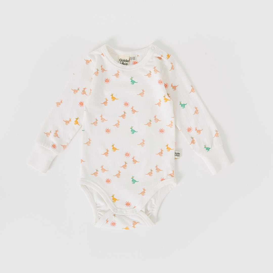 Goldie + Ace Joey Long Sleeve Bodysuit