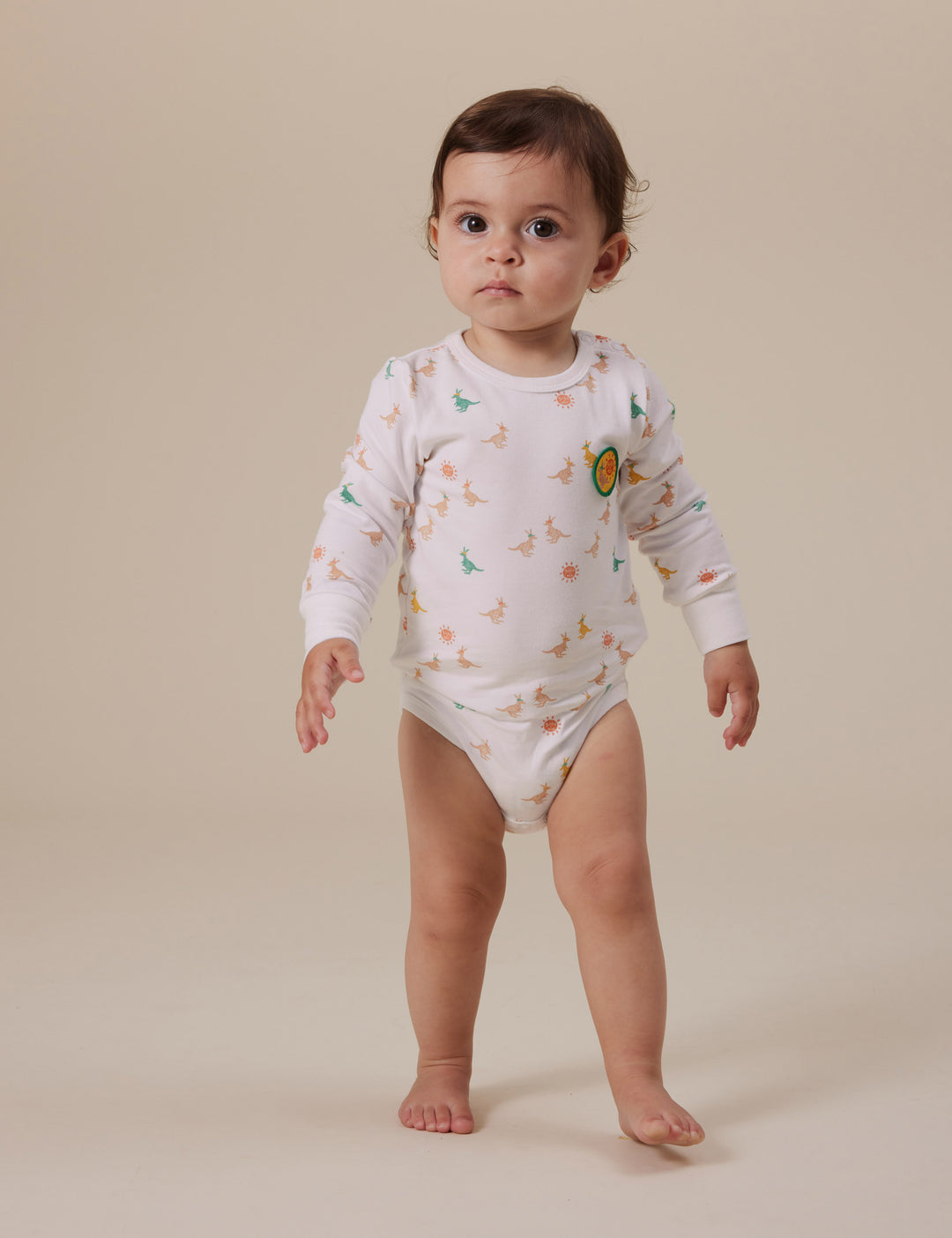 Goldie + Ace Joey Long Sleeve Bodysuit