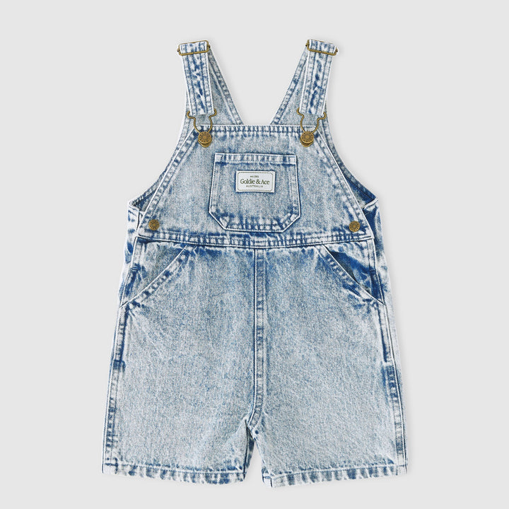 Goldie + Ace Burton Vintage Washed Denim Overalls