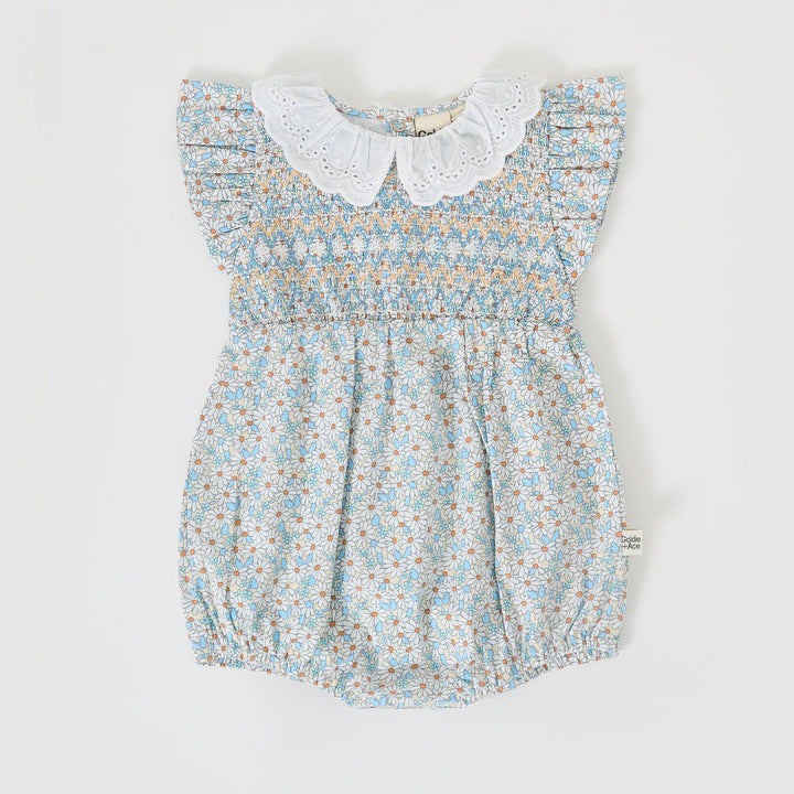 Goldie + Ace Lani Smocked Romper Sunny Floral