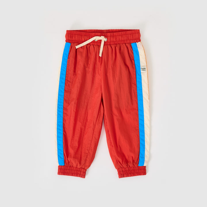 Goldie + Ace Retro Lightweight Sporty Pants Red