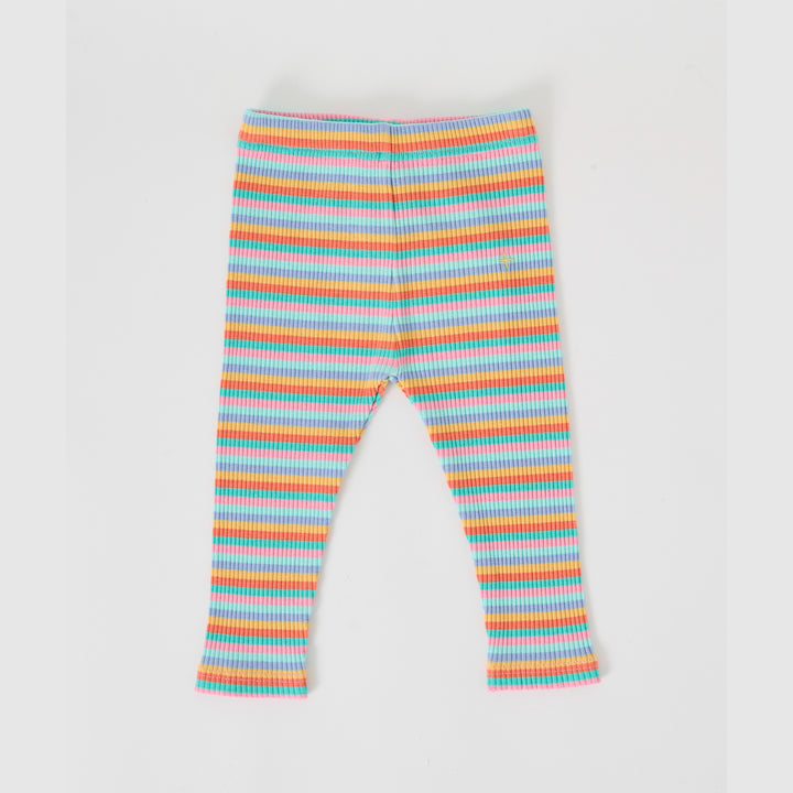 Goldie + Ace Candy Stripe Rib Leggings