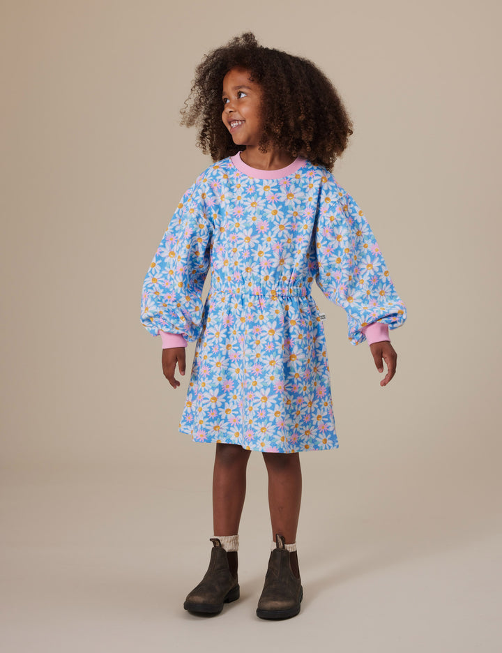 Goldie + Ace Leah Long Sleeve Dress Seaside Daisy