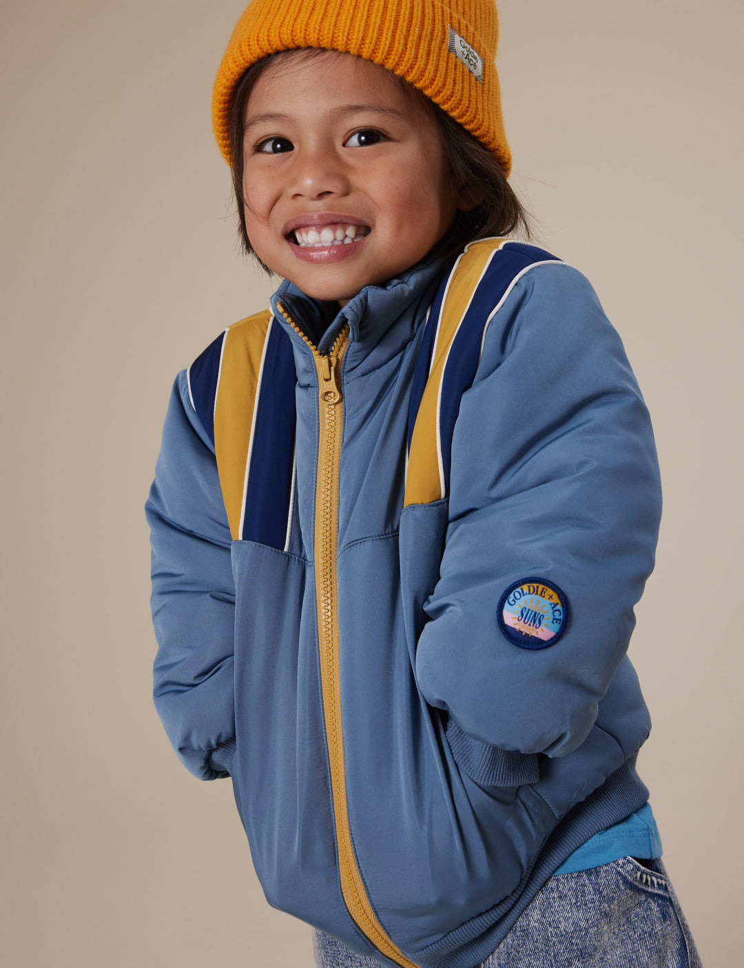 Goldie + Ace Jordan Jacket Dusty Blue