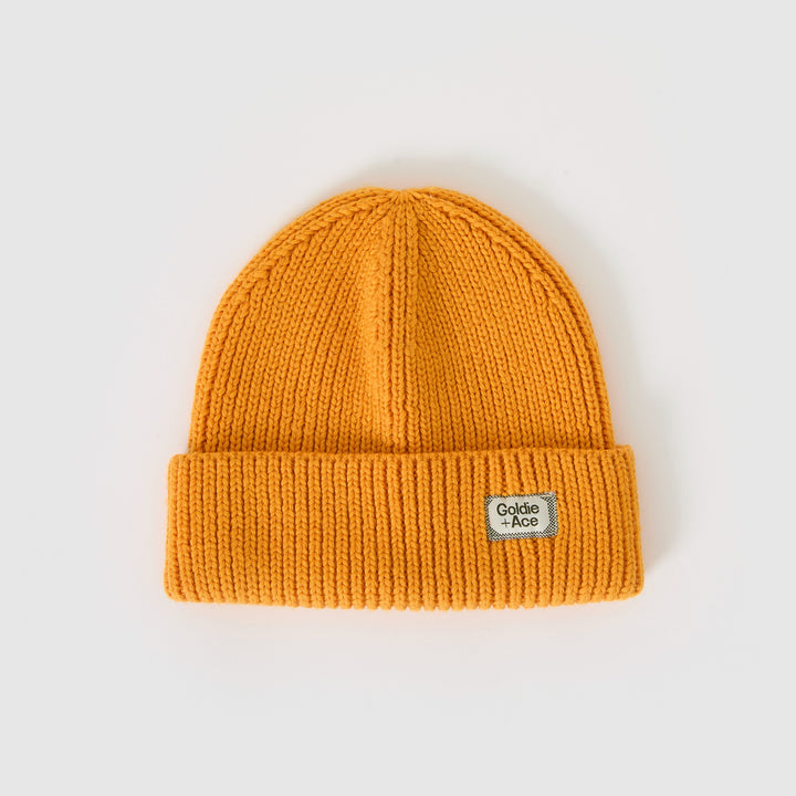 Goldie + Ace Wool Beanie Golden