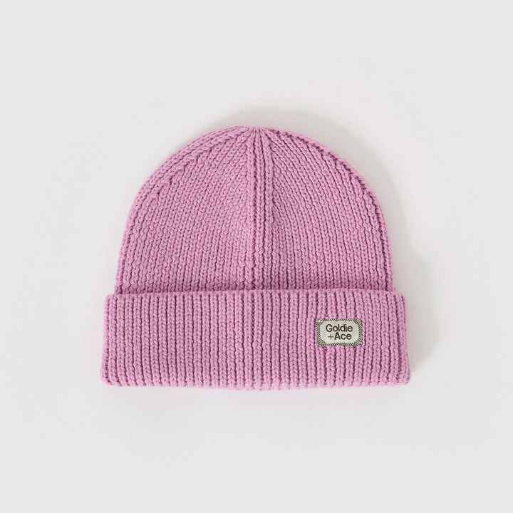 Goldie + Ace Wool Beanie Sweetpea