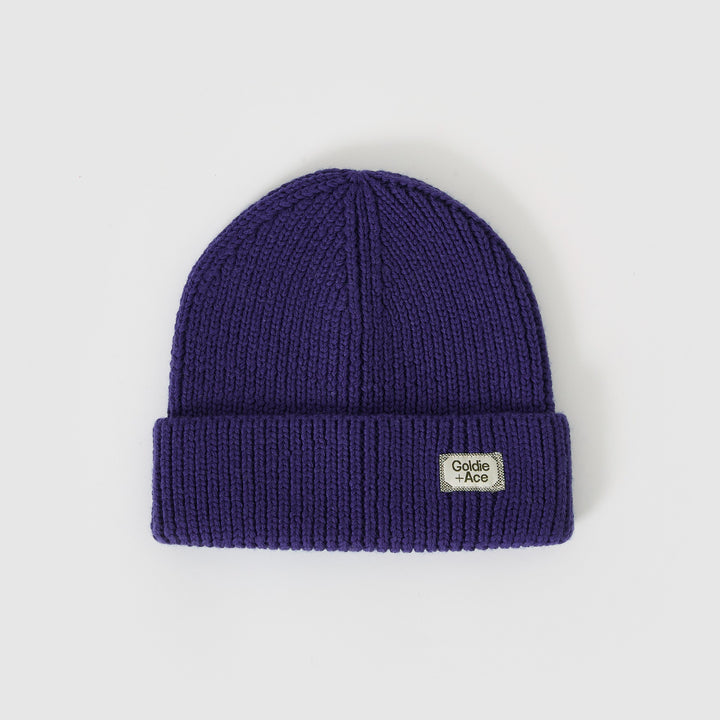 Goldie + Ace Wool Beanie Navy