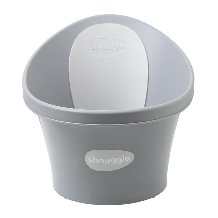 Shnuggle Baby Bath with Plug - Pebble Grey