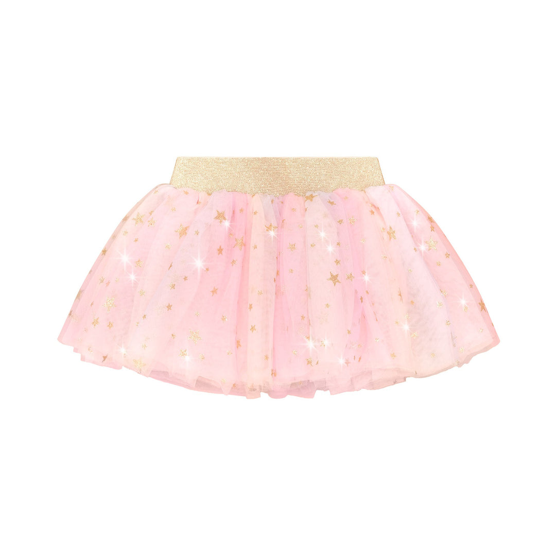 Huxbaby Starry Rainbow Tulle Skirt - Rainbow