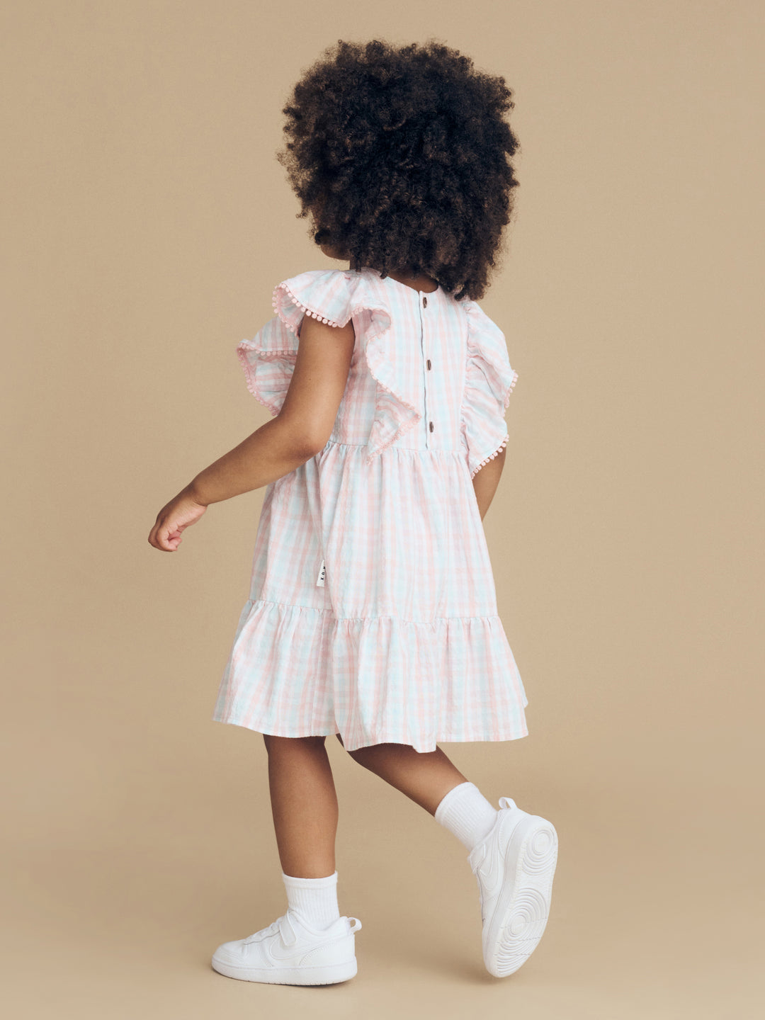 Huxbaby Jewel Check Dress