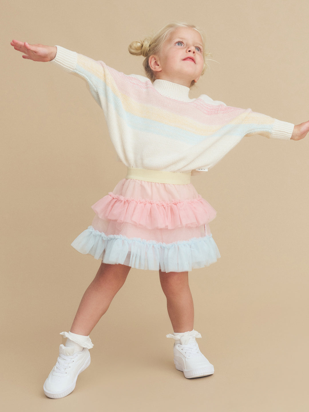 Huxbaby Tulle Skirt - Rainbow