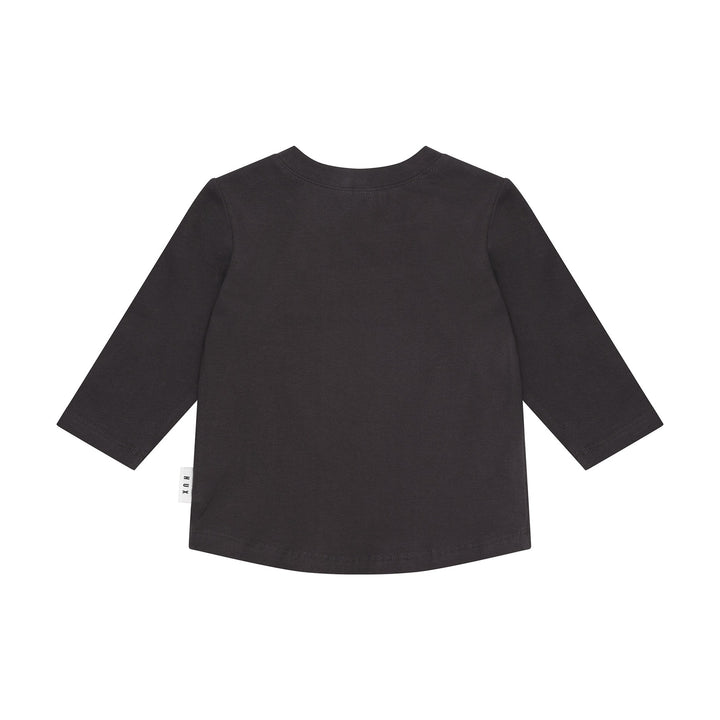 Huxbaby Footy Hux Top - Soft Black