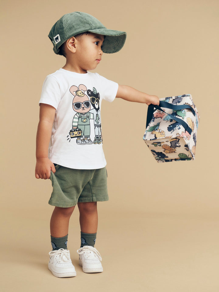 Huxbaby Cool Dudes T-Shirt - White