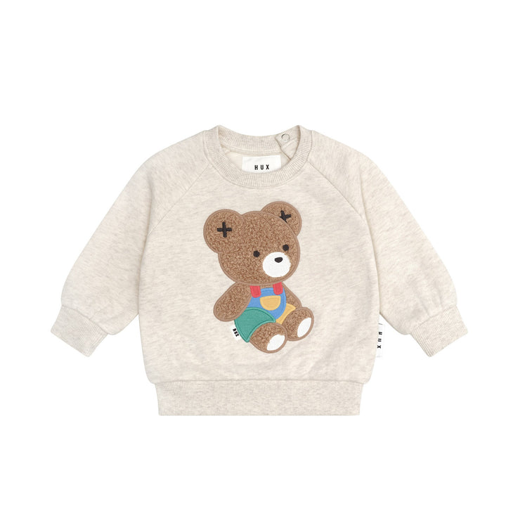 Huxbaby Vintage Hux Sweatshirt - Oat Marle