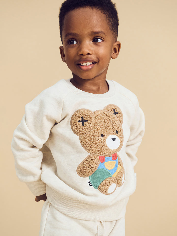 Huxbaby Vintage Hux Sweatshirt - Oat Marle