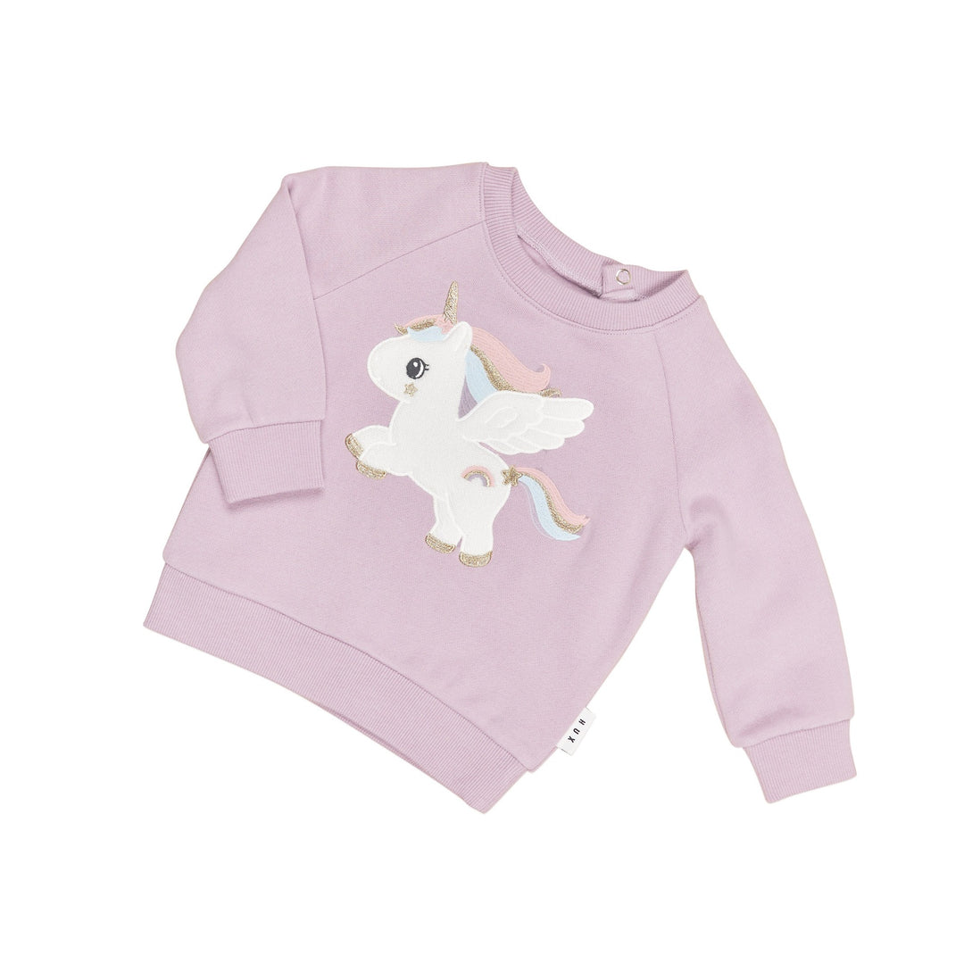 Huxbaby Magical Unicorn Sweatshirt - Orchid