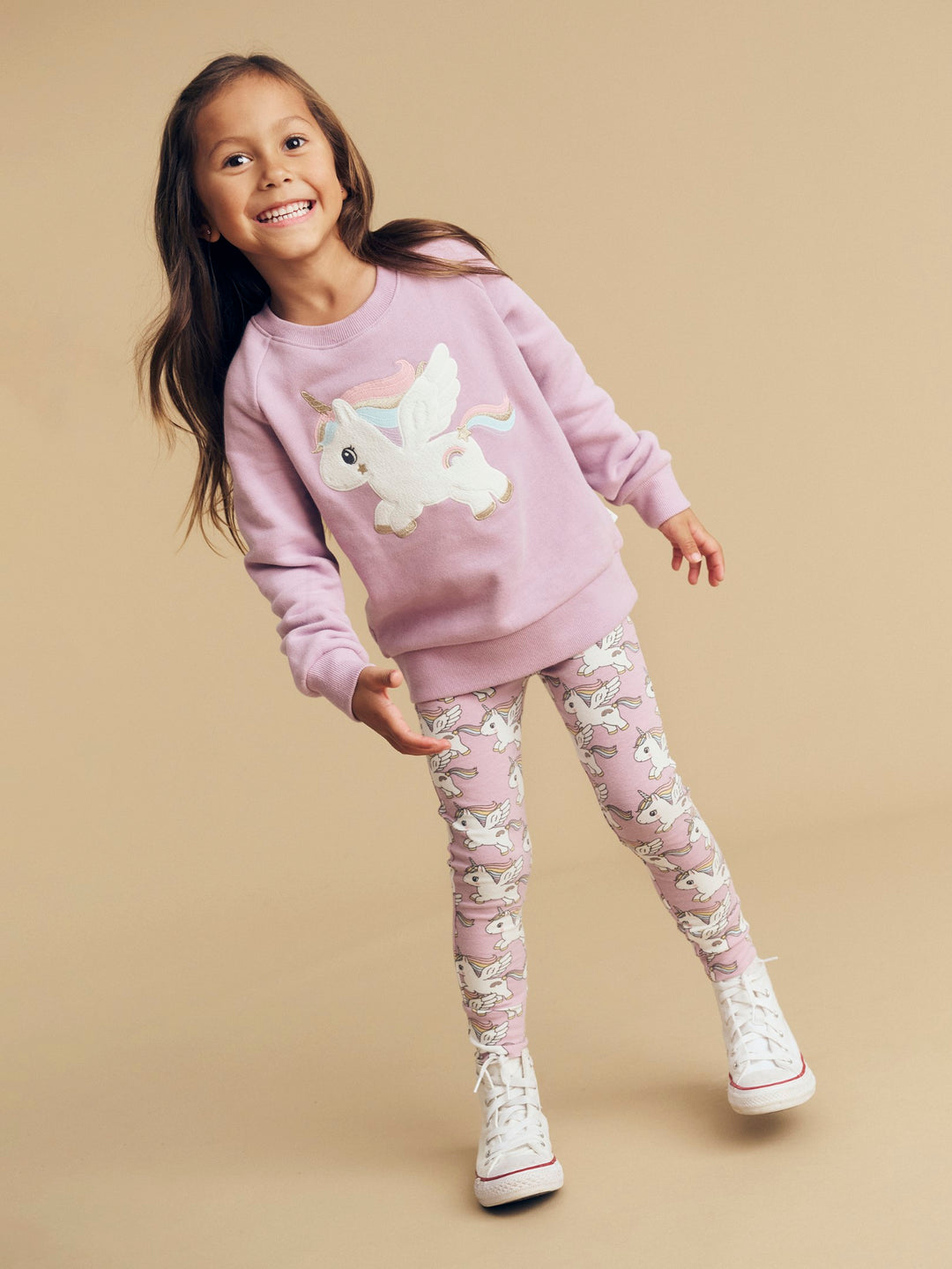 Huxbaby Magical Unicorn Sweatshirt - Orchid