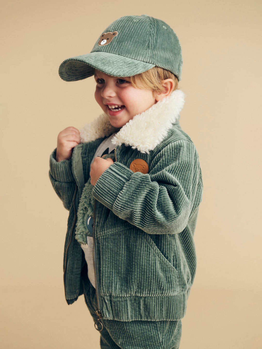 Huxbaby Huxbear Cap - Light Spruce