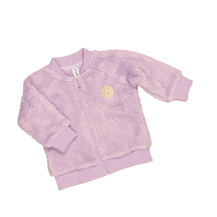 Huxbaby Magical Unicorn Fur Jacket - Orchid