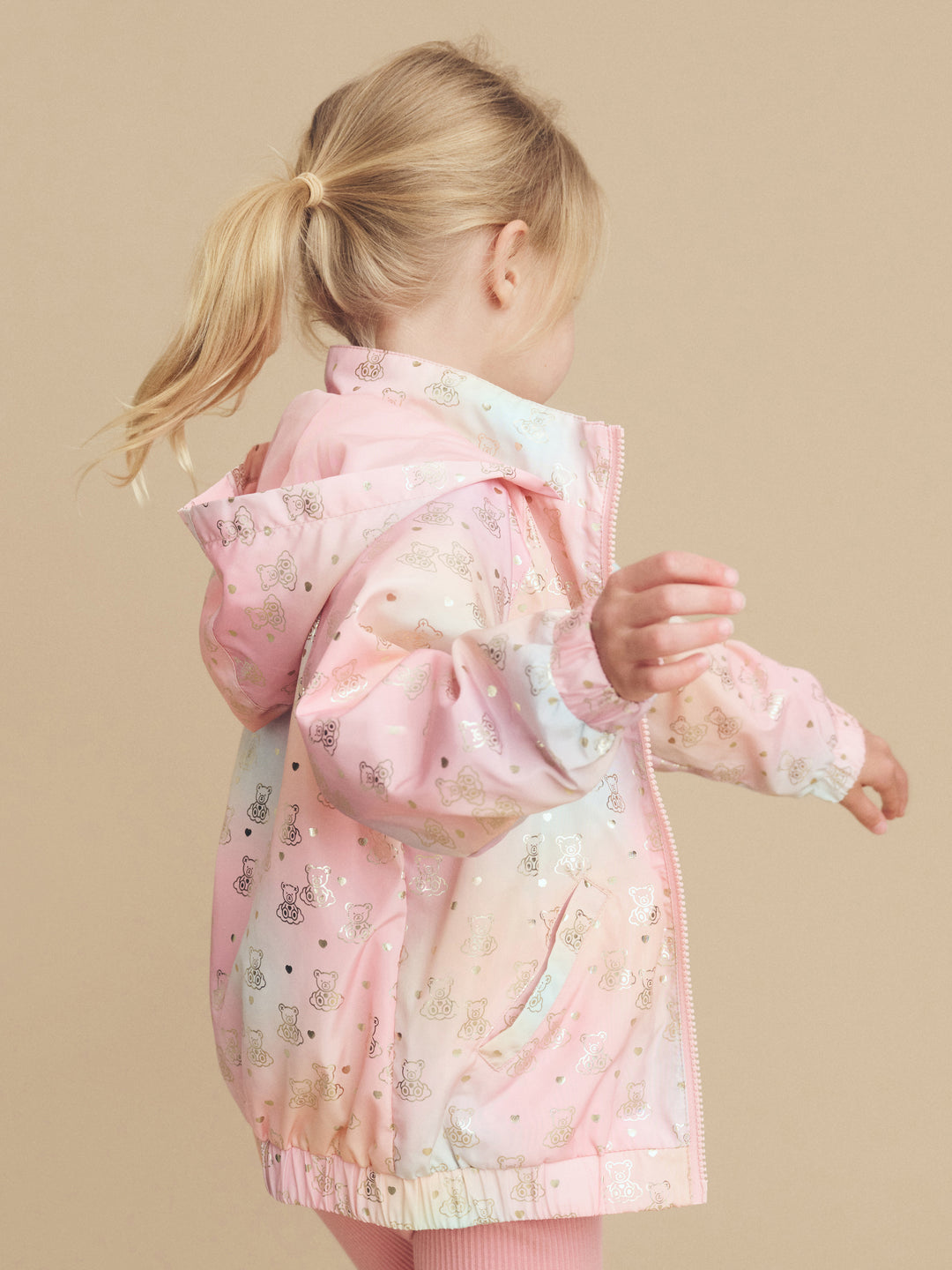 Huxbaby Cloud Bear Rain Jacket