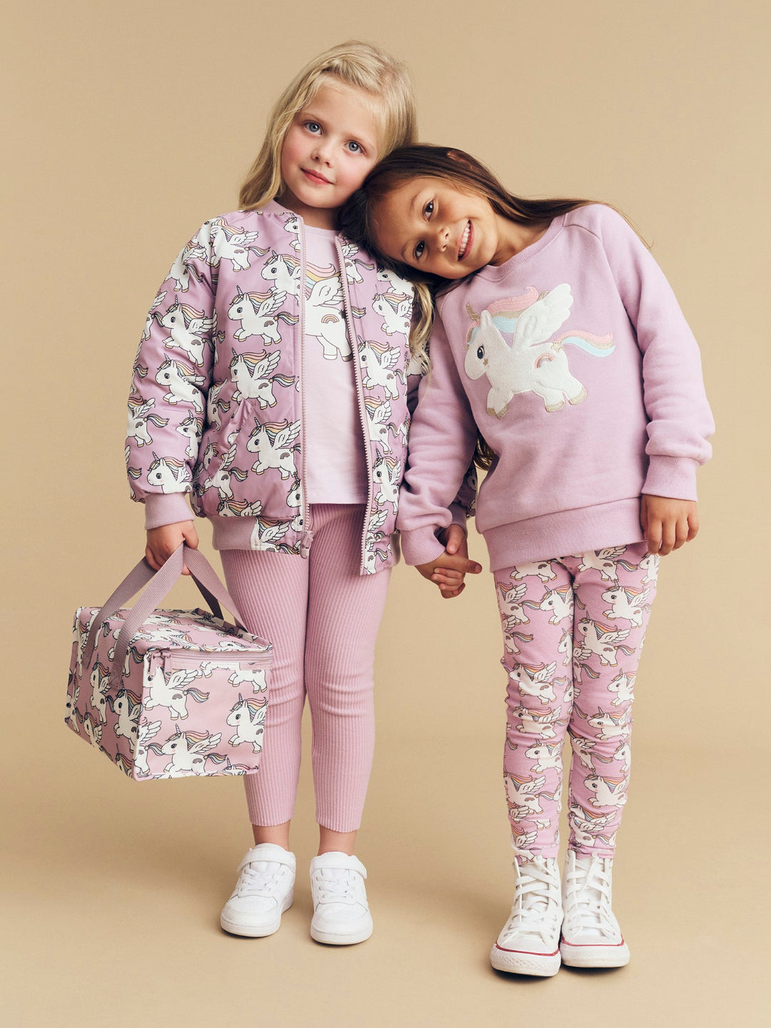 Huxbaby Magical Unicorn Reversible Bomber - Orchid