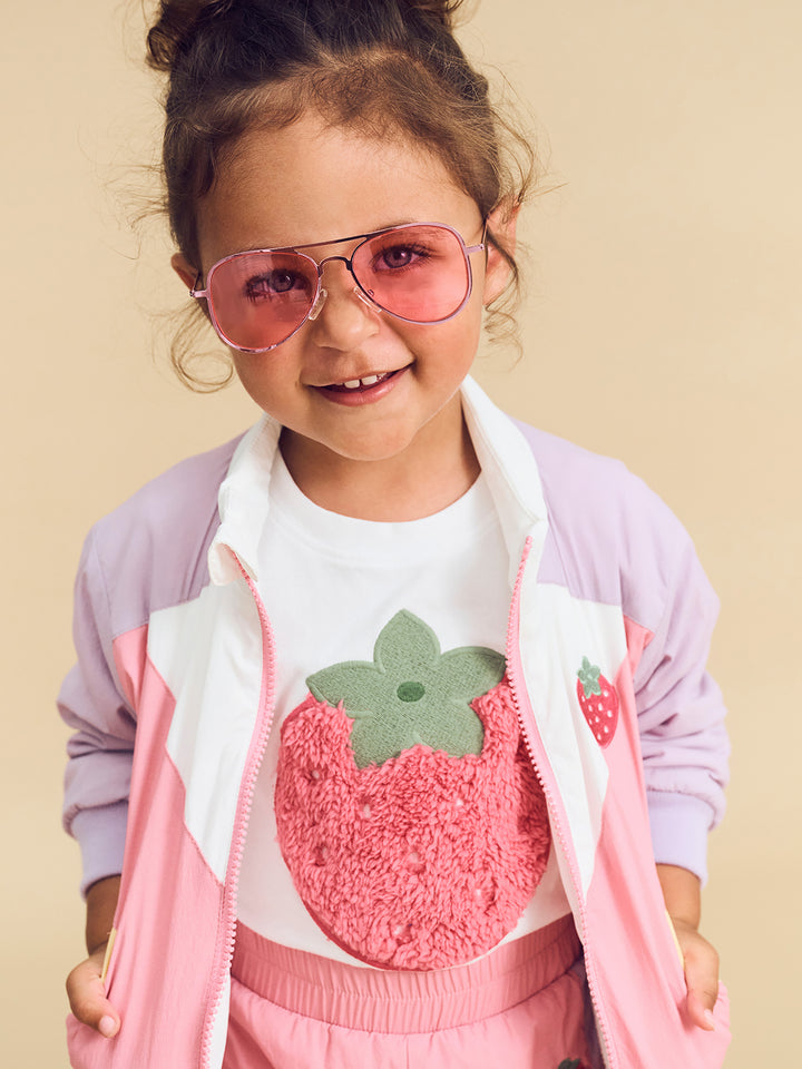 Huxbaby Strawberry Windbreaker - Multi