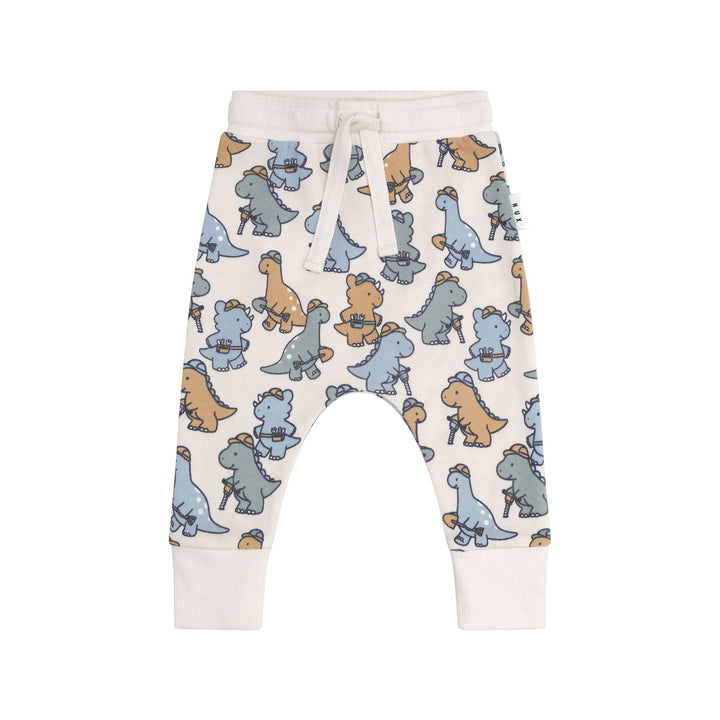 Huxbaby Construction Dinos Drop Crotch Pant - Multi