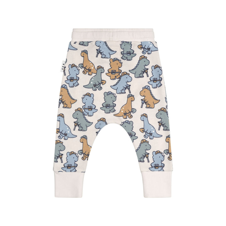 Huxbaby Construction Dinos Drop Crotch Pant - Multi