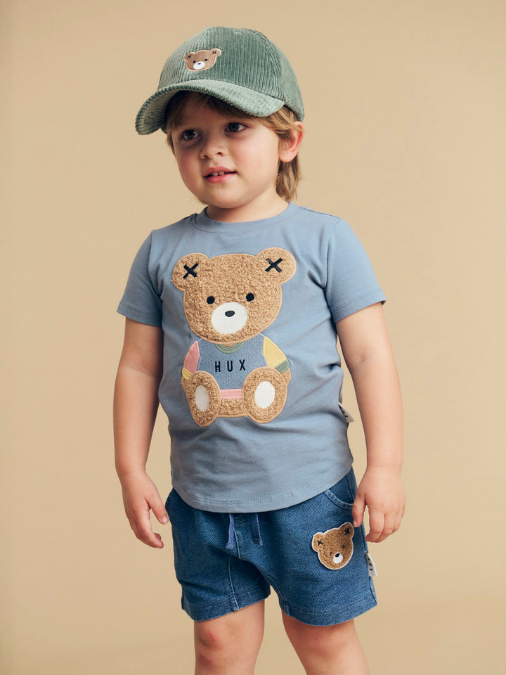 Huxbaby Huxbear Knit Denim Slouch Short