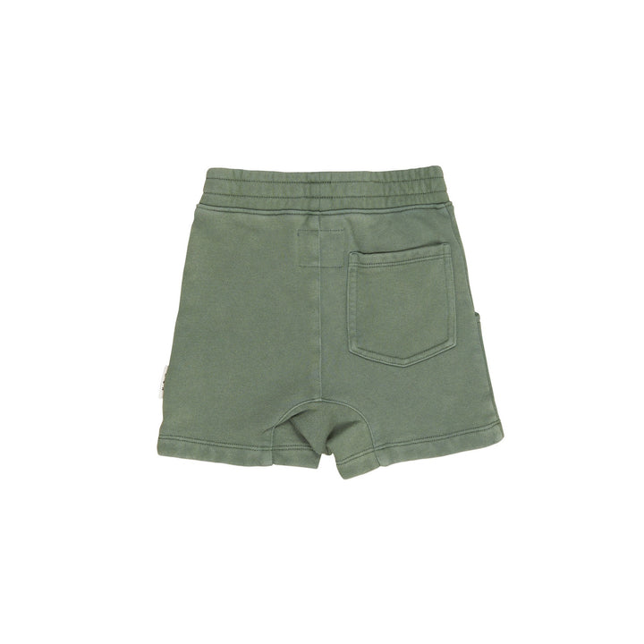 Huxbaby Slouch Short - Washed Green