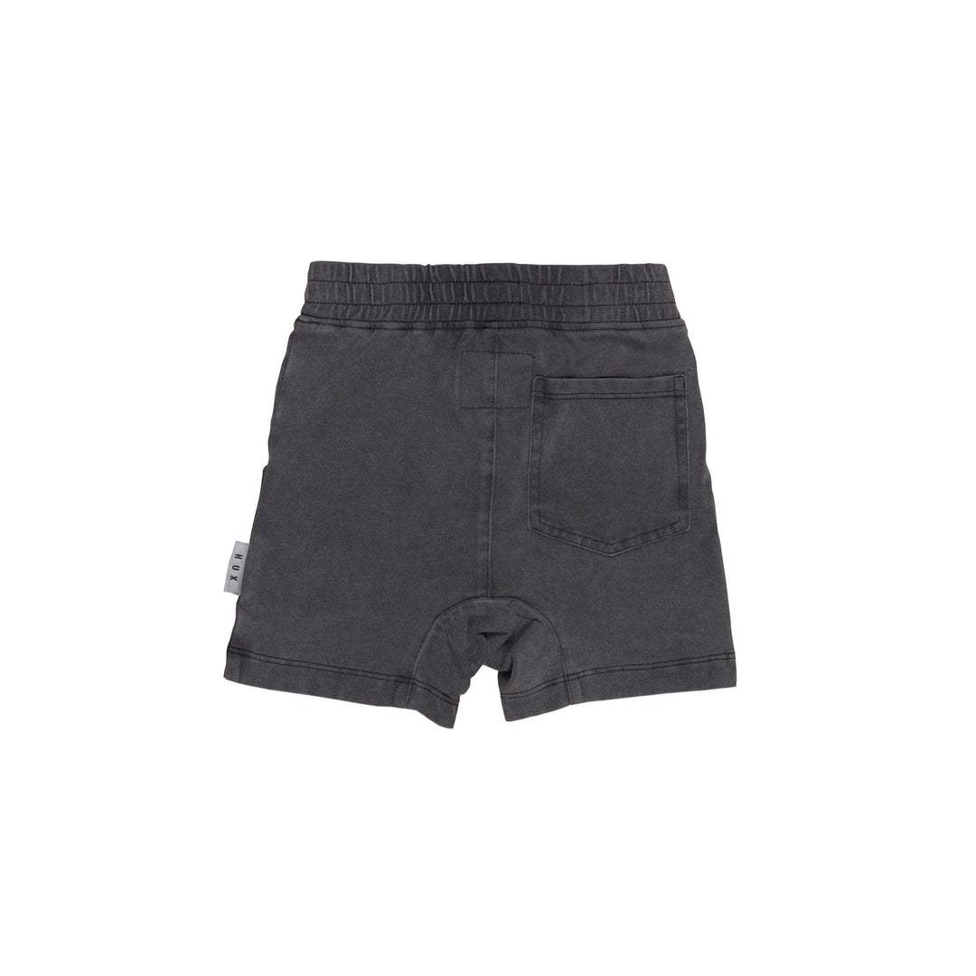 Huxbaby Slouch Short - Washed Black