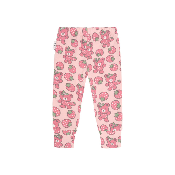 Huxbaby Berry Bear Legging - Candy