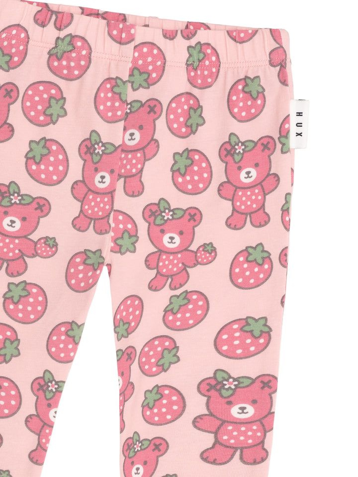 Huxbaby Berry Bear Legging - Candy