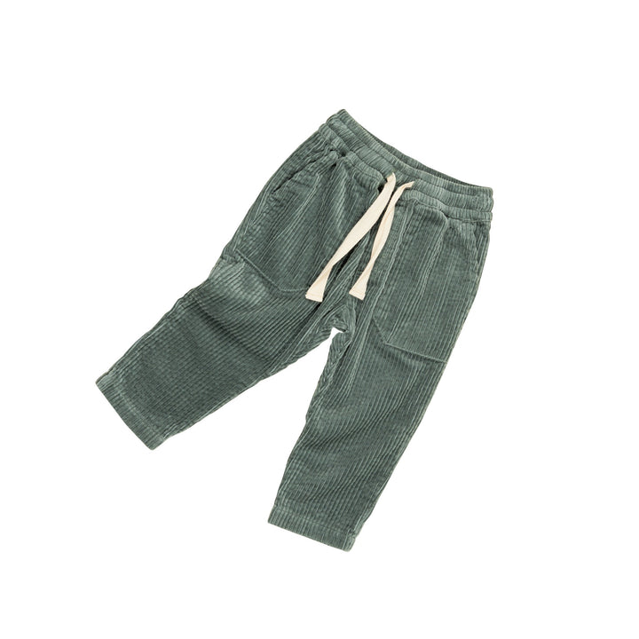 Huxbaby Cord Pant - Light Spruce