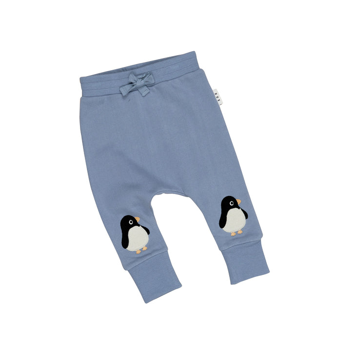 Huxbaby Percy Drop Crotch Pant - Lake